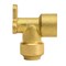 Quickfitting 3/8in Push-to-Connect x 3/8in FNPT Brass Drop Ear Elbow Fitting LF803DR - alternate 2